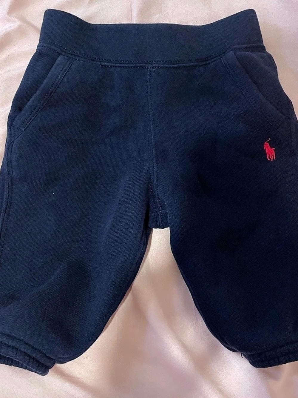 Ralph Lauren Baby Boys Fleece Sweatpants Blue 6M